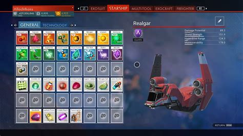 No Man's Sky: Crafting fusion igniters and stasis devices.